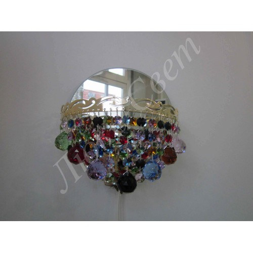 Бра Анжелика Разноцветная в Химках Гусь Хрустальный