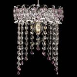 Барная люстра Астра №1 оптикон Розовая в Химках