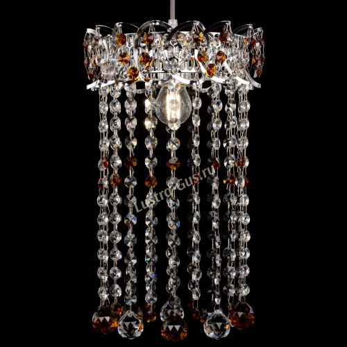 Барная люстра Астра №1 шар 30 длинная Чайная в Химках Гусь Хрустальный