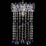 Барная люстра Астра №1 шар 30 длинная Синяя в Химках Барная люстра Астра №1 шар 30 длинная Синяя в Химках