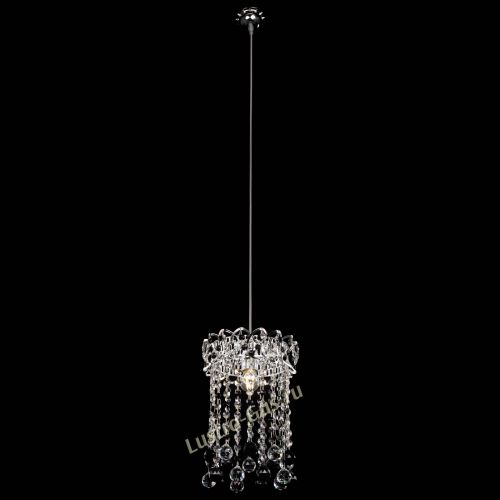 Барная люстра Астра №1 шар 30 черная в Химках Гусь Хрустальный