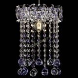 Барная люстра Астра №1 шар 30 фиолетовая в Химках Барная люстра Астра №1 шар 30 фиолетовая в Химках