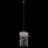 Барная люстра Астра №1 шар 30 фиолетовая в Химках Барная люстра Астра №1 шар 30 фиолетовая в Химках