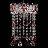 Барная люстра Астра №1 шар 30 красная в Химках