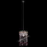 Барная люстра Астра №1 шар 30 красная в Химках