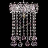 Барная люстра Астра №1 шар 30 розовая в Химках Барная люстра Астра №1 шар 30 розовая в Химках