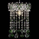 Барная люстра Астра №1 шар 30 зеленая в Химках