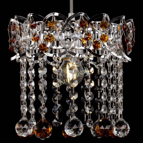 Барная люстра Астра №1 шар чайная в Химках Гусь Хрустальный