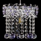 Барная люстра Астра №1 шар фиолетовая в Химках Барная люстра Астра №1 шар фиолетовая в Химках