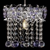 Барная люстра Астра №1 шар фиолетовая в Химках Барная люстра Астра №1 шар фиолетовая в Химках