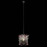 Барная люстра Астра №1 шар красная в Химках