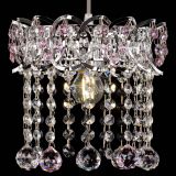 Барная люстра Астра №1 шар розовый в Химках