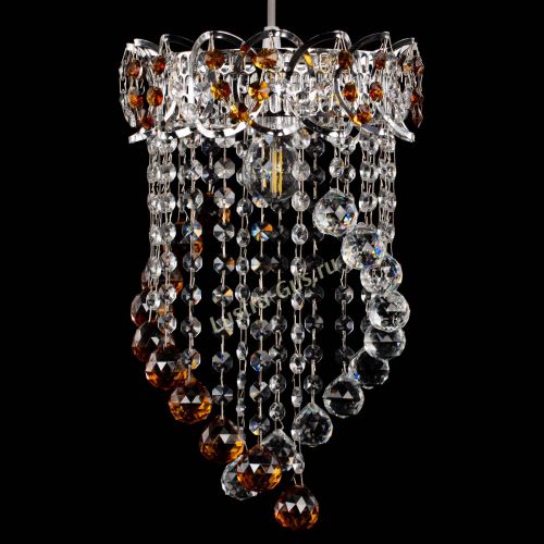 Барная люстра Астра №1 Сигма чайная в Химках Гусь Хрустальный