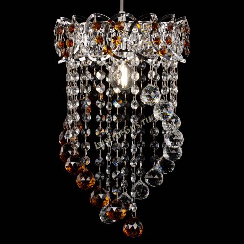 Барная люстра Астра №1 Сигма чайная в Химках Гусь Хрустальный