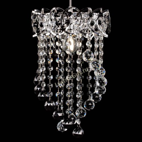 Барная люстра Астра №1 Сигма черная в Химках Гусь Хрустальный