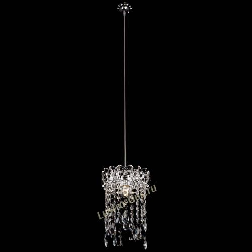 Барная люстра Астра №1 журавлик Черная в Химках Гусь Хрустальный