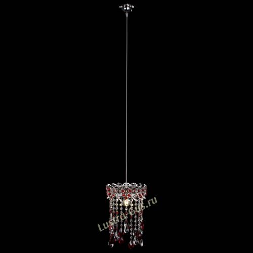 Барная люстра Астра №1 журавлик Красная в Химках Гусь Хрустальный