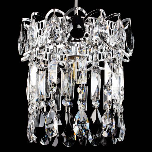 Барная люстра Астра №1 черная в Химках Гусь Хрустальный