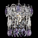 Барная люстра Астра №1 фиолетовая в Химках