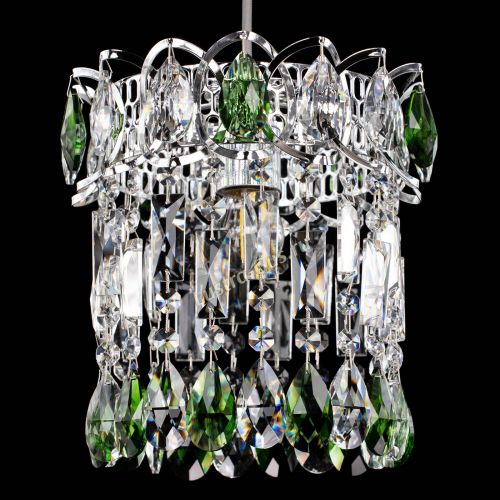 Барная люстра Астра №1 зеленая в Химках Гусь Хрустальный