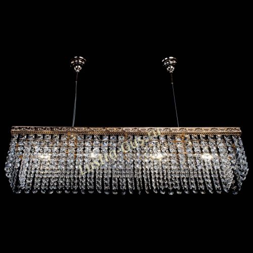 Барная люстра Прямоугольник №4 Антик в Химках Гусь Хрустальный