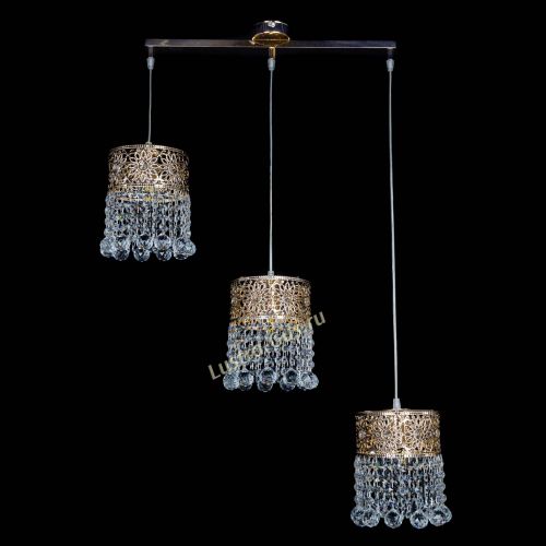 Барная люстра Восток №3 в Химках Гусь Хрустальный