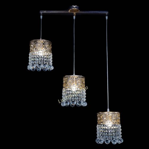 Барная люстра Восток №3 в Химках Гусь Хрустальный