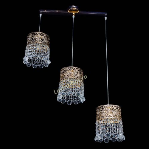 Барная люстра Восток №3 в Химках Гусь Хрустальный