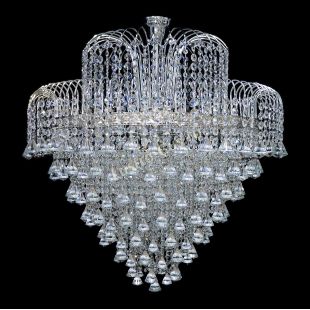 Подвесная люстра диаметр 65 см Люстра Агата №15 Конус