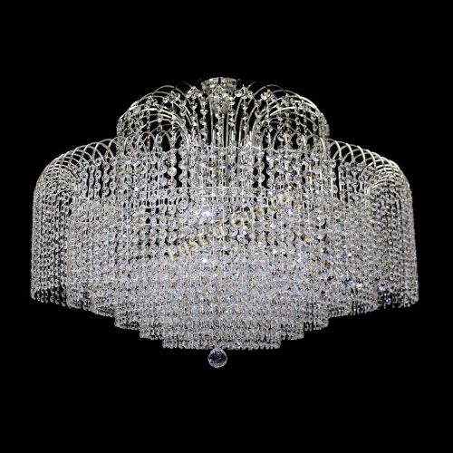 Люстра Агата №15 оптикон подвесная в Химках Гусь Хрустальный