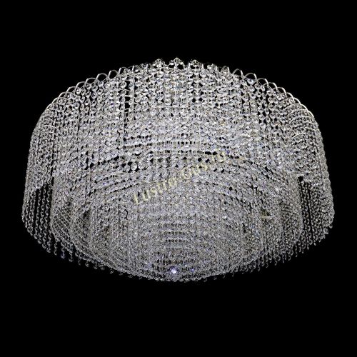 Люстра Агата №15 оптикон подвесная в Химках Гусь Хрустальный