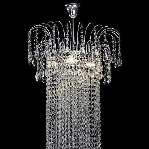 Люстра Агата длинная в Химках Гусь Хрустальный