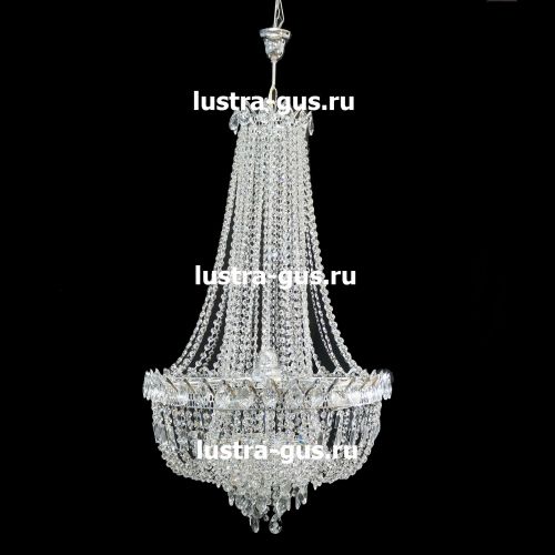 Люстра Александра (с подвесками баден,пластина) в Химках Гусь Хрустальный