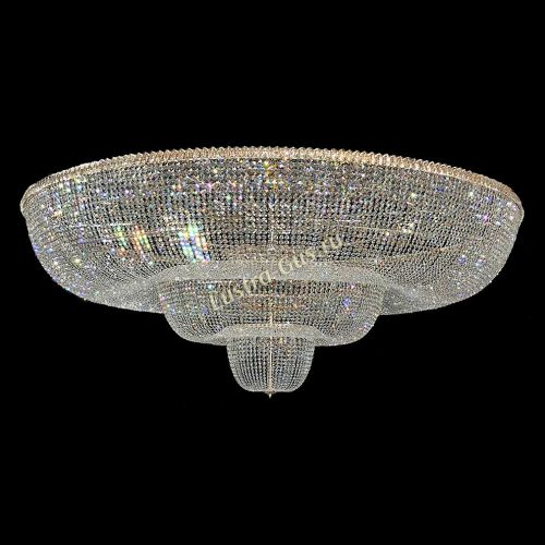 Люстра Большой Водопад каскад в Химках Гусь Хрустальный