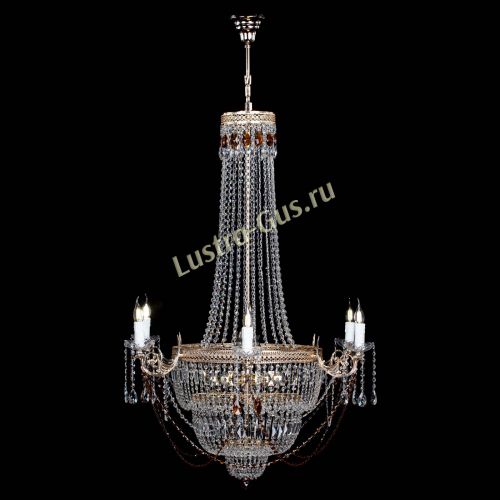 Люстра Елизавета Венеция чайная в Химках Гусь Хрустальный
