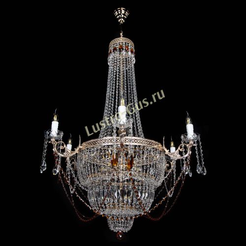 Люстра Елизавета Венеция чайная в Химках Гусь Хрустальный