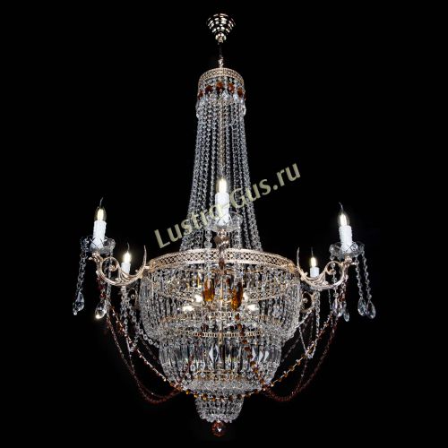 Люстра Елизавета Венеция чайная в Химках Гусь Хрустальный