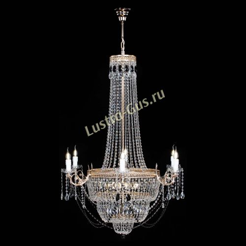 Люстра Елизавета Венеция черная в Химках Гусь Хрустальный