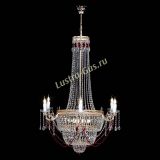 Люстра Елизавета Венеция красная в Химках