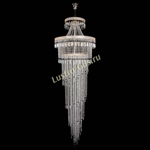 Люстра Флоренция Водопад №8 черная в Химках Гусь Хрустальный