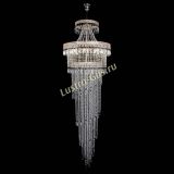 Люстра Флоренция Водопад №8 черная в Химках