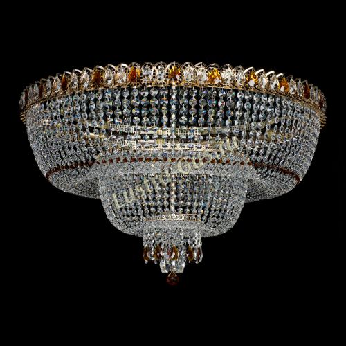 Большая люстра Хрустальный Каскад Дворцовый чайный в Химках Большая люстра Хрустальный Каскад Дворцовый чайный в Химках