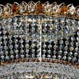 Большая люстра Хрустальный Каскад Дворцовый чайный в Химках Большая люстра Хрустальный Каскад Дворцовый чайный в Химках