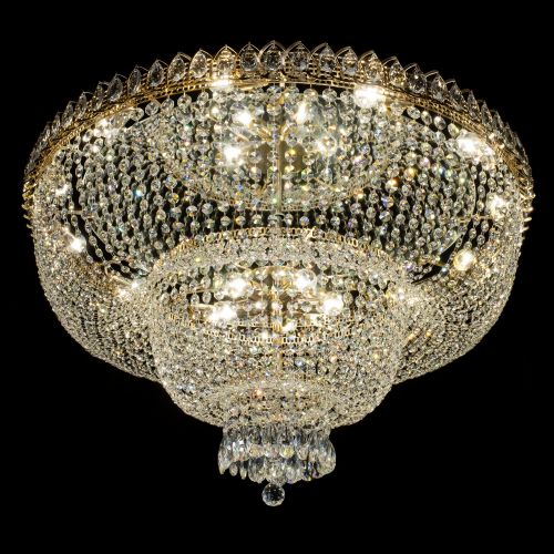 Люстра Хрустальный Каскад Дворцовый в Химках Гусь Хрустальный