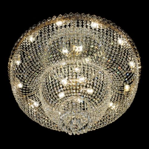 Люстра Хрустальный Каскад Дворцовый в Химках Гусь Хрустальный