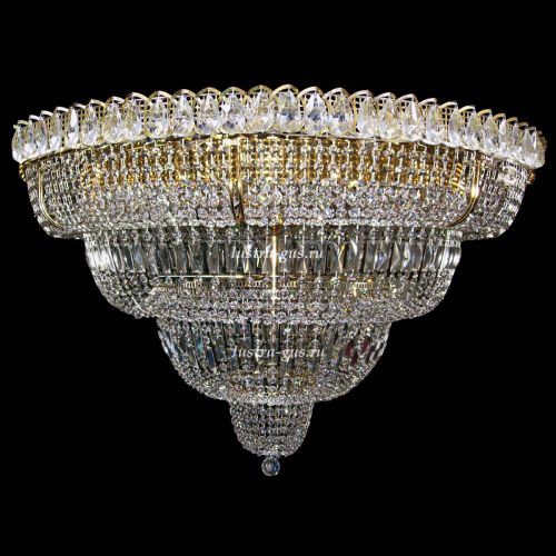 Люстра Хрустальный Водопад 17 ламп в Химках Гусь Хрустальный