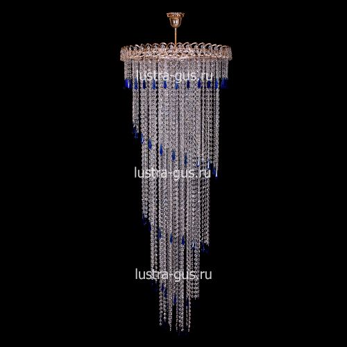 Люстра Каскад большой в Химках Гусь Хрустальный