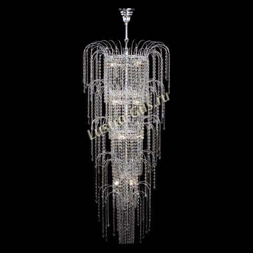 Люстра Каскад Винтовой в Химках Гусь Хрустальный