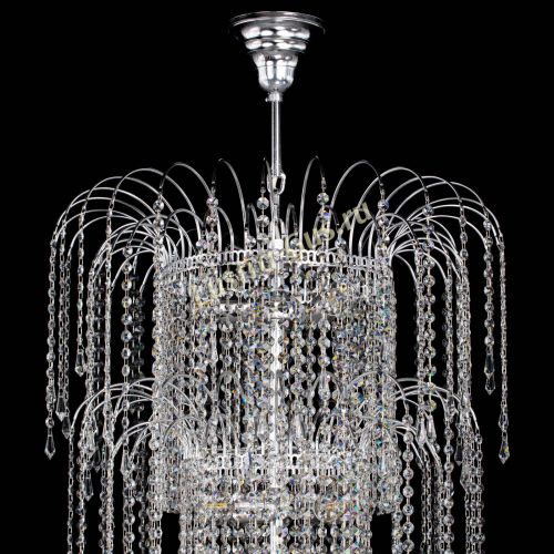 Люстра Каскад Винтовой в Химках Гусь Хрустальный