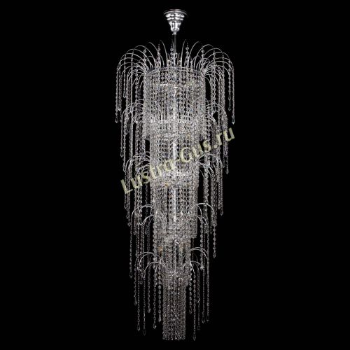 Люстра Каскад Винтовой в Химках Гусь Хрустальный